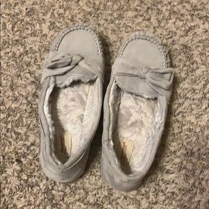 Arizona grey moccasins